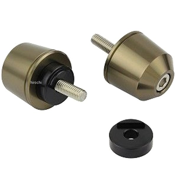 【メーカー在庫あり】 ポッシュ POSH ソリッドバーエンド M6 ヤマハ、KTM用 チタン 031199-11-10 JP店(2)