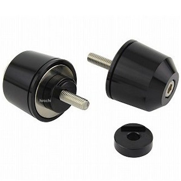 【メーカー在庫あり】 ポッシュ POSH ミドルウエイトバーエンド M6 ヤマハ、KTM用 黒 032699-06-10 JP店