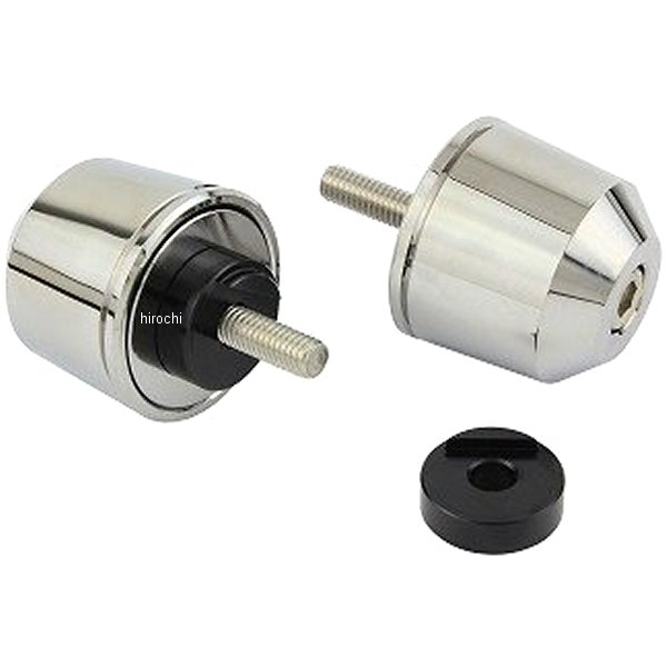 【メーカー在庫あり】 ポッシュ POSH ミドルウエイトバーエンド M6 ヤマハ、KTM用 メッキ 032699-33-10 JP店