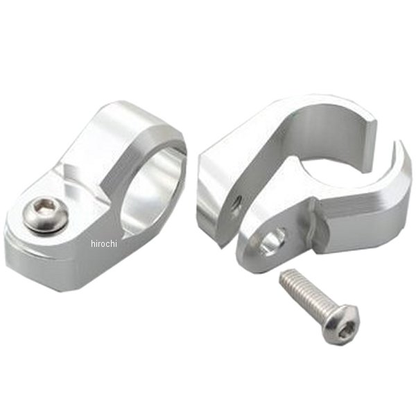 【メーカー在庫あり】 デイトナ クランプセット アクセサリークロスバー用 シルバー 99444 JP店