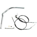 ハリケーン ポリス2型ハンドルセット 08年 CB400SF クローム H030-070C JP店