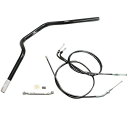 ハリケーン ヨーロピアン3型ハンドルセット 08年 CB400SF 黒 H030-072B JP店
