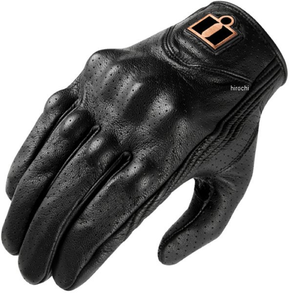 アイコン ICON 春夏モデル グローブ PURSUIT PERFORATED 黒 XLサイズ 3301-3833 JP店