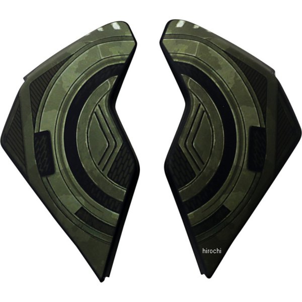 アイコン ICON サイドプレート AIRFLITE BLACKCHAIN 緑 0133-1251 JP店