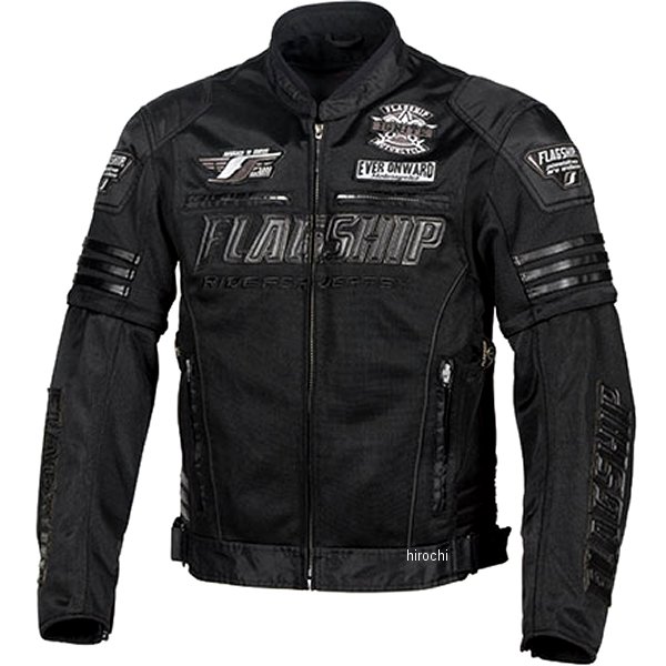 フラッグシップ FLAGSHIP 春夏モデル イクシードメッシュジャケット 黒 Mサイズ FJ-S203SP JP店