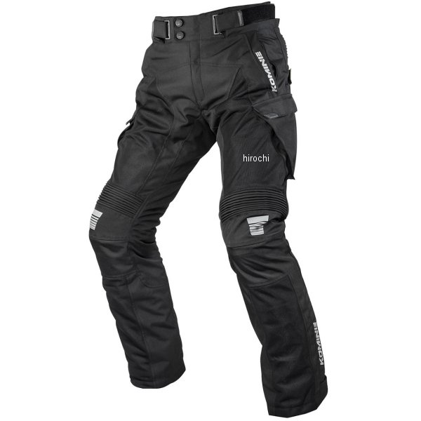 【メーカー在庫あり】 PK-746 コミネ KOMINE 春夏モデル プロテクトアドベンチャーメッシュパンツ 黒 MBサイズ 07-746 JP店