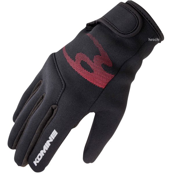 Gloves - 【メーカー在庫あり】 GK-240 コミネ KOMINE 春夏モデル セミレインコンダクティブグローブ 黒 XSサイズ 06-240 JP店