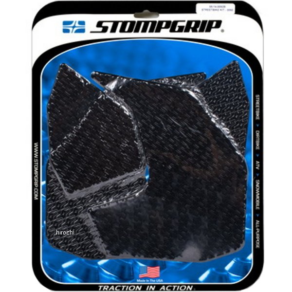ストンプグリップ STOMPGRIP トラクションパッド タンクキット オーバル アイコン 14-19年 MT-09 黒 55-14-0092B JP店