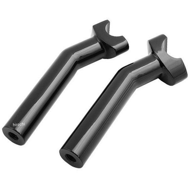 【USA在庫あり】 DRAG 1インチハンドルバー 6.5インチ(165mm)高 ライザー プルバック 黒 0602-0416 JP店