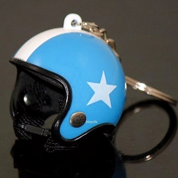 【メーカー在庫あり】 マッドマックス MAD MAX ヘルメットキーホルダー スター スカイブルー MM50-0369-19 JP店