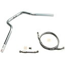 ハリケーン クォーター4型 ハンドルセット 14年-19年 CB1300SB ABS クロームメッキ H035-904C JP店