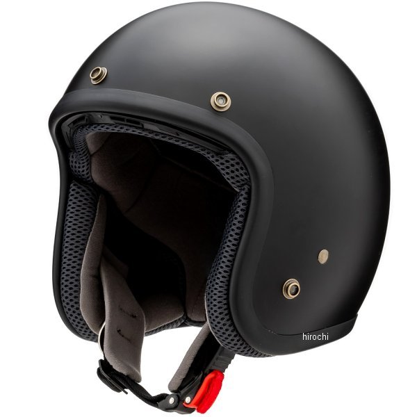 山城 スモールジェットヘルメットサイズ:Mカラー:フラットブラックシンプルなのに機能満載の全排気量対応ジェットヘルメット[YH-001]が新登場。日本人の頭にぴったり合う「アジアンフィット」をベースに、M/L/XLの3サイズをラインナップしました。さらに帽体は安全性を高めるために2シェルを用意し、より高い安全性を実現しました。同クラスのヘルメットでは珍しいインナー取外し機構を搭載しているので、汚れがたまりやすいインナーの洗濯や交換が可能です。インナー素材には新素材の[ハイクール]を採用し、常に清潔な状態を保てます。簡単に装着可能なラチェット式チンストラップ装備など安全快適に使える機能を備えつつ、コストパフォーマンスにも優れたヘルメットです。YH001F.BK/M楽天 JP店　