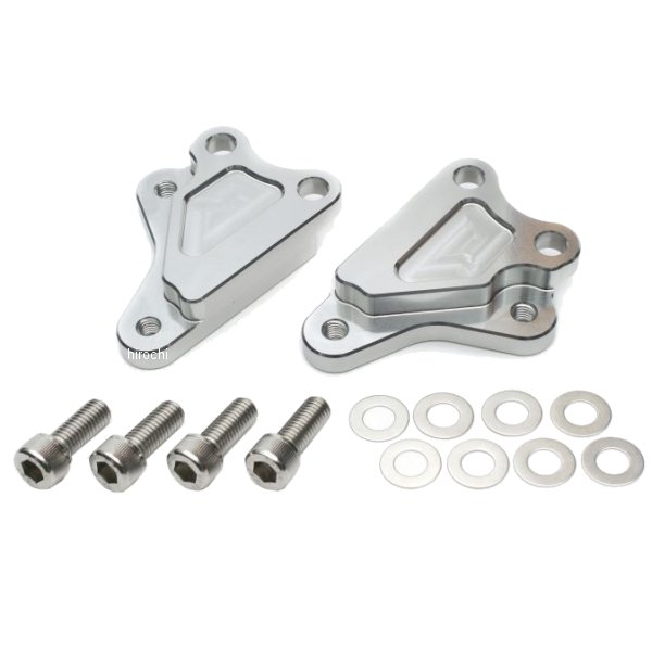 【メーカー在庫あり】 アクティブ ACTIVE フロントキャリパーサポート (brembo 40mmピッチ＆スタンダードローター径対応) シルバー 1470063S JP店