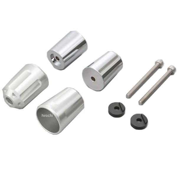 デイトナ ヘビーウエイトバーエンド リボルバー M6 ヤマハ車 シルバー 17275 JP店