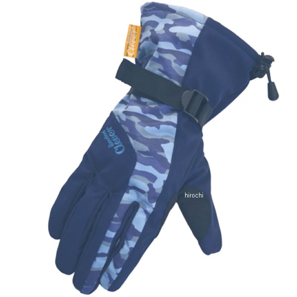 Winter Gloves - クレバー CLEVER レディースウィンターグローブ ネイビー/ブルーカモ Lサイズ CLG-433 JP店