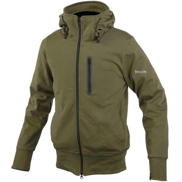 【メーカー在庫あり】 JK-604 コミネ KOMINE 秋冬モデル プロテクト KV パーカー オリーブ Mサイズ 457..