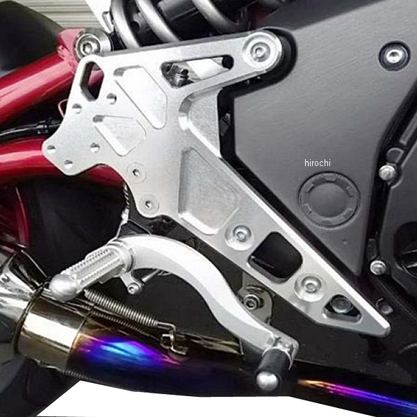 ビート BEET バックステップ 固定式 14年以降 ニンジャ400 ハイパーバンク シルバー 0111-KC9-20 JP店