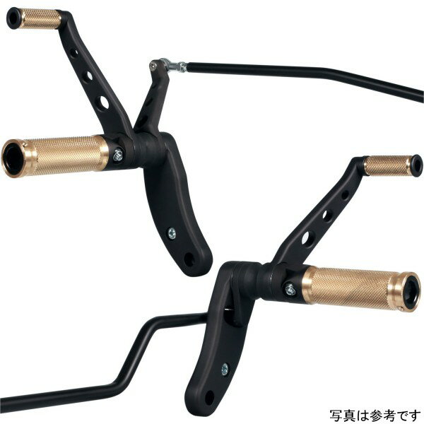 サンダーバイク フォワードコントロールキット Base Brass 99年-17年 ダイナ 黒 THU-31-75-161 JP店