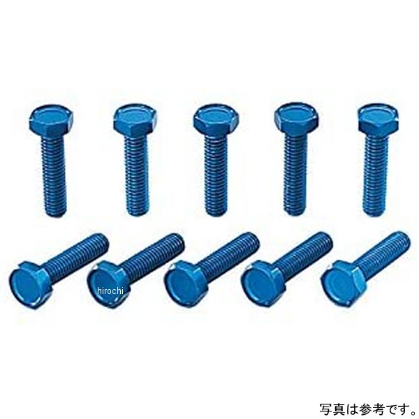 キタコ ボルト 8X40汎用8×40ボルト材質:アルミ数量:10 六角対辺:12 頭部高さ:5.5 首下長さ:30 ネジ部長さ:20 ネジ径×ネジピッチ:8×P1.25※生産ロットによりアルマイトの色調が少し変わる場合があります。また高温に...