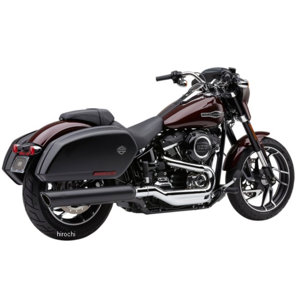 18年-21年 ハーレー FLSB Sport Glide 107 ・クラシックな4インチ(102mm)のスタイリング。・圧延スチールチップ。・NHシリーズの内部。・アグレッシブなサウンド。・アメリカ製。※公道走行不可。車検不適合商品となります。6520B楽天 JP店　