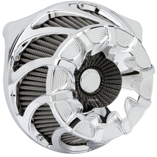 【USA在庫あり】 アレンネス Arlen Ness エアクリーナー インバータ 08年-16年 FLH Drift クローム 1010-2445 JP店