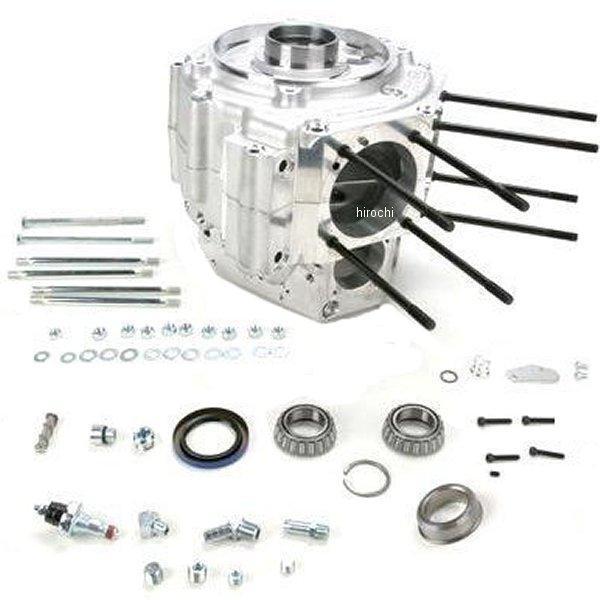 【メーカー在庫あり】 S&S スーパーストック クランクケース 92年-99年 3-1/2ボア ナチュラル 31-0005 ..