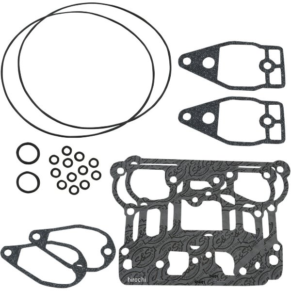 【メーカー在庫あり】 S&S ビレットロッカーカバー用ガスケットキット 99年以降 ツインカム 90-4073 JP店