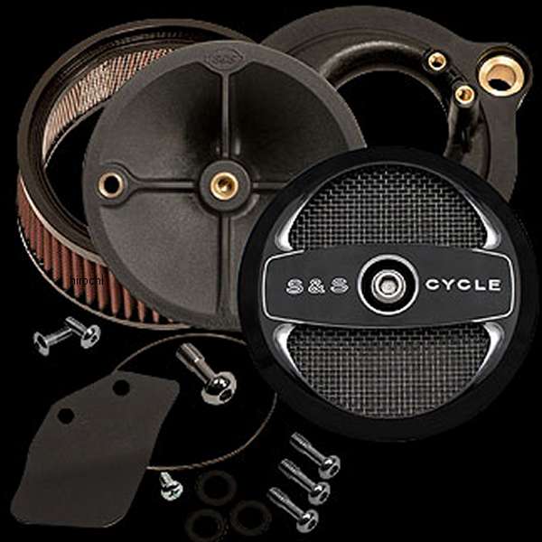 【メーカー在庫あり】 S&S ステルスエアクリーナーキット AIR1カバー 17年以降 M8 170-0394B JP店