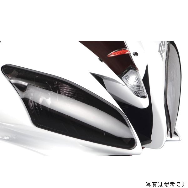 パワーブロンズ Powerbronze ヘッドライトレンズシールド スモーク 440-Y145-002 JP店