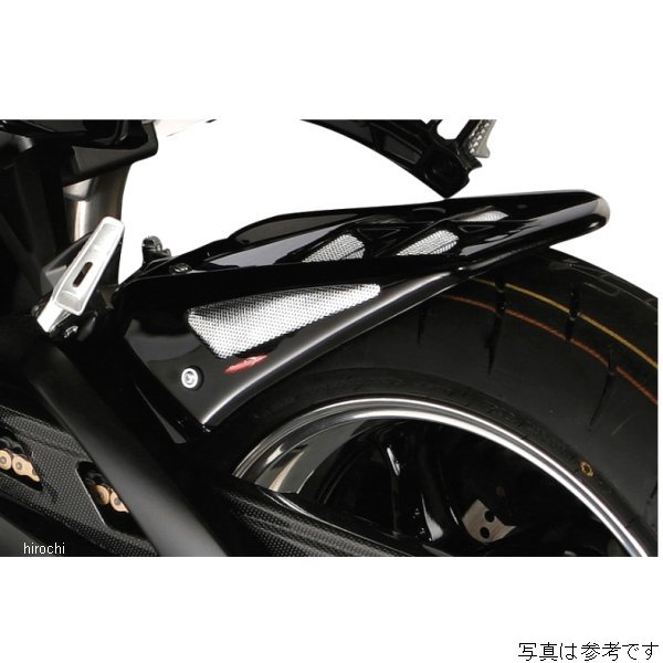 パワーブロンズ Powerbronze リアフェンダー07-12年 スズキ GSX1300BKカラー:ブラック メッシュ シルバー【仕様説明】・パワーブロンズのインナーフェンダーはスタイリッシュなメッシュカットスタイル・材質は衝撃に強くクラックの入りにくいHIP/耐衝撃性樹脂製です。・塗装処理の施されない地肌成形により色剥げの心配がありません。・全車種、フィッティングキット付きで加工不要のボルトオン設計です。・画像はイメージ画像となります。・掲載されている製品のデザインは予告なく変更することがありますので、ご了承ください。201-S107-603楽天 JP店