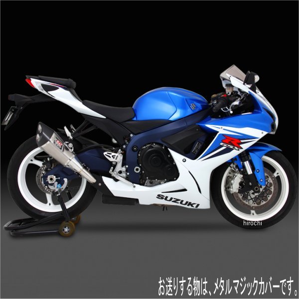 ヨシムラ R-11サイクロン 2エンド EXPORT SPEC スリップオンマフラー 11年-12年 GSX-R600 EU仕様 (SM) 110-571-5520 JP店