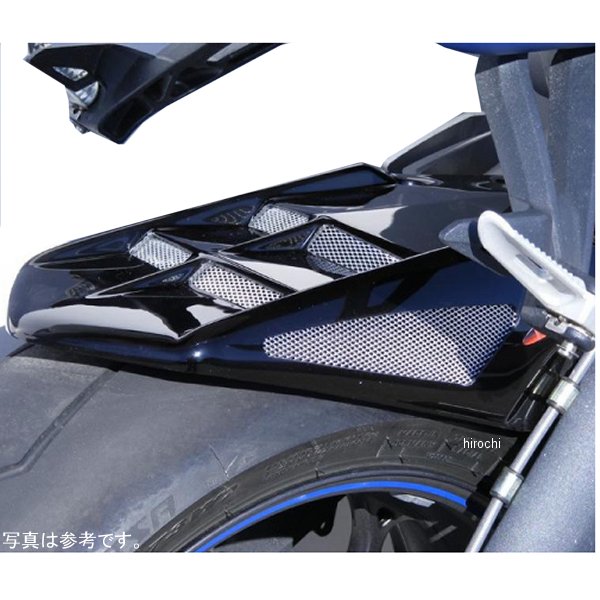 パワーブロンズ Powerbronze リアフェンダー ブラック メッシュシルバー 301-T104-603 JP店