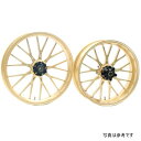 グライド GLIDE アルミ鍛造ホイール S18 フロント F250-19 ゴールド 08年-13年 DYNA 31795016 JP店(2)