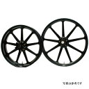 グライド GLIDE アルミ鍛造ホイール 9S フロント 250-19 アルマイトブラック 00年-03年 DYNA、00年-07年 SPORTSTER 31699094 JP店