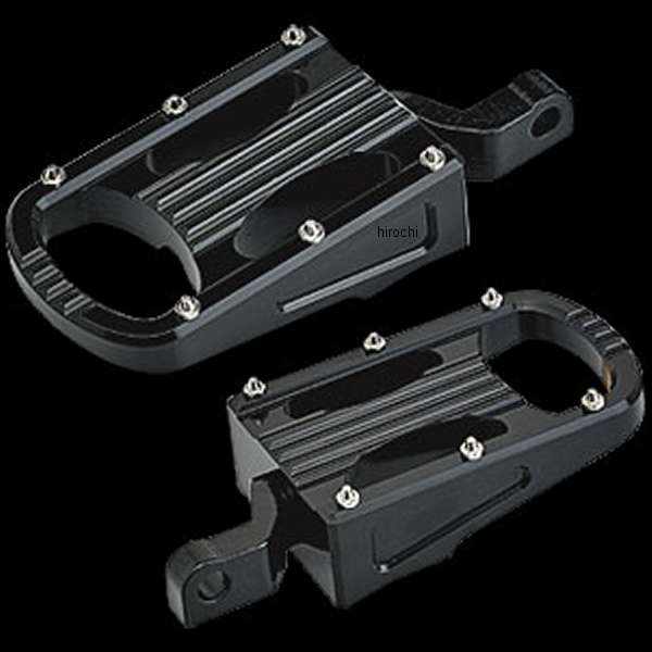 【メーカー在庫あり】 ビルトウェル Biltwell PUNISHER XL ステップフットペグ 黒 7006-203-02 JP店