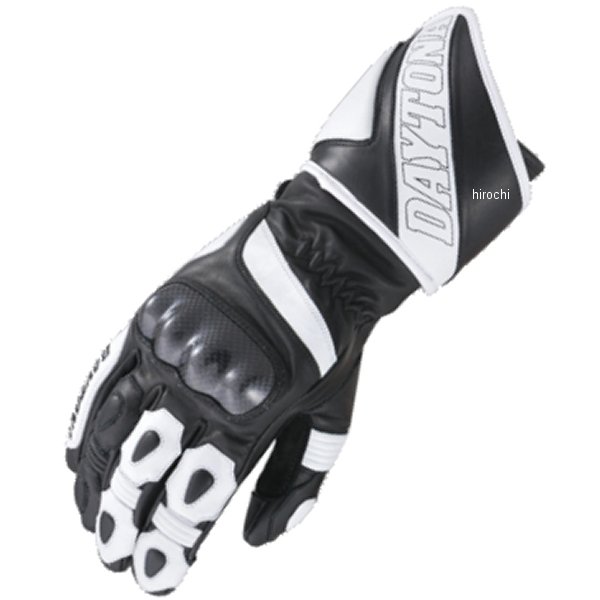 HBG-040 デイトナ ヘンリービギンズ スポーツロンググローブ 黒/白 Mサイズ 15808 JP店