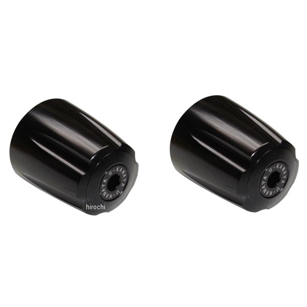 【メーカー在庫あり】 ユーカナヤ U-KANAYA アルミビレットハンドルバーエンド グルーヴタイプ N-MAX ..