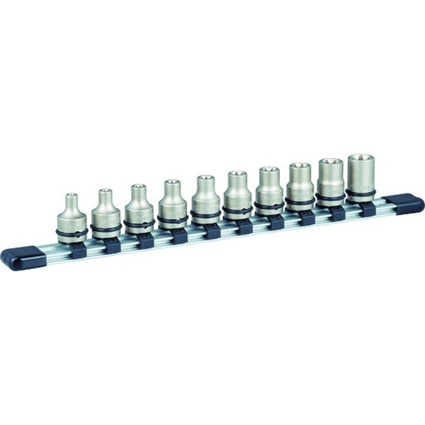 【メーカー在庫あり】 TONE(株) TONE インパクト用トルクスソケットセット(ホルダー付) 10pcs HATXE310 JP店