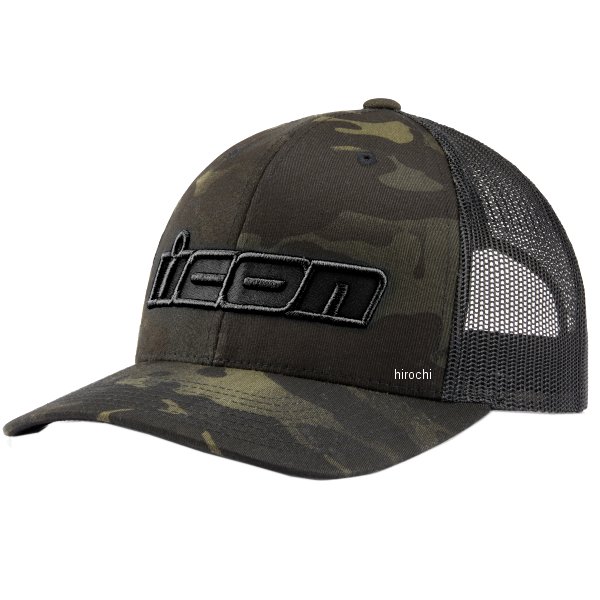 アイコン ICON キャップ MC PUNCH 黒カモ 2501-3662 JP店