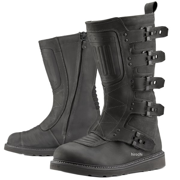 アイコン ICON ブーツ ELSINORE 2 黒 12サイズ 3403-1217 JP店