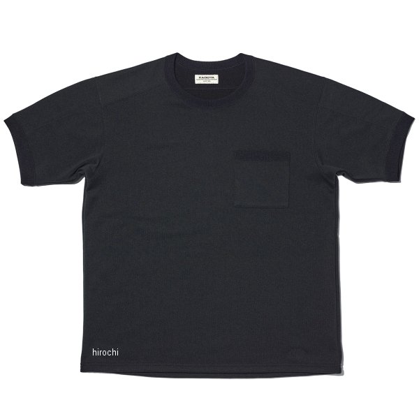 カドヤ KADOYA 春夏モデル Tシャツ CASUAL MOTO POCKET-T 黒 Mサイズ 7874-0 JP店