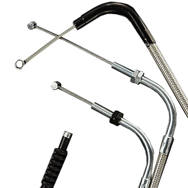 エムテック中京 M-TEC中京 MRS スロットルケーブル 200mm Z250FT A3-A5 黒 2本入り FGL-K2505A20B JP店