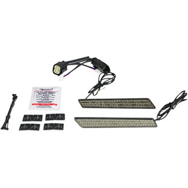  CD-LATCH-SS8-S カスタム ダイナミクス LEDサドルバッグラッチライト 09年-13年 FLHXSE スモーク 2040-2482 JP店