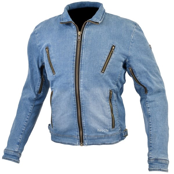 【メーカー在庫あり】 JK-153 コミネ KOMINE 春夏モデル プロテクトデニムシングルジャケット ウォッシュドインディゴ 2XLサイズ 07-153 JP店のサムネイル