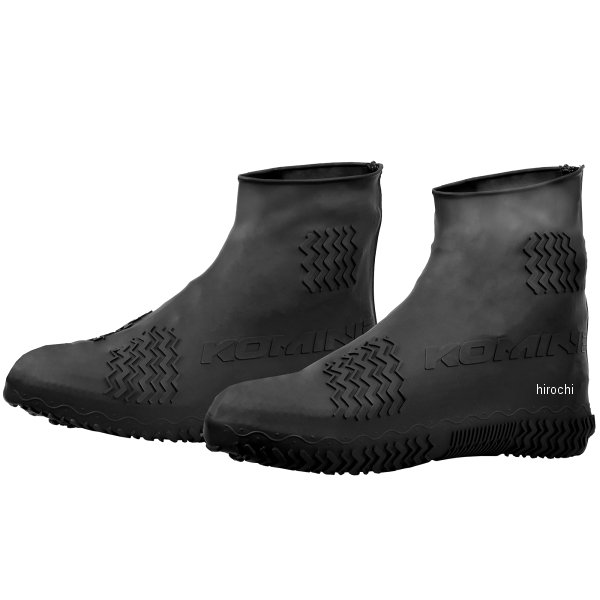 【メーカー在庫あり】 RK-360 コミネ KOMINE バックジッパーシリコンレインブーツカバー 黒 フリーサイズ 09-360 JP店