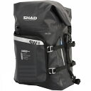 【メーカー在庫あり】 シャッド SHAD SW45 ADVENTURE BAGS 防水バックパック 40L 汎用 黒 X0SW45 JP店