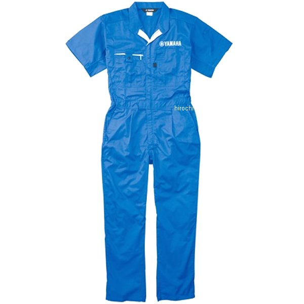 【メーカー在庫あり】 ヤマハ純正 ワイズギア WY-212 メカニックスーツショートスリーブ 青 BLサイズ 9..
