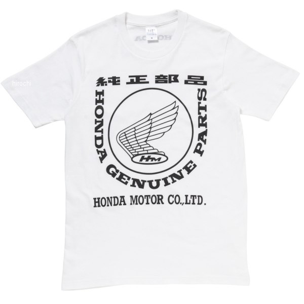 ホンダ純正 2021年春夏モデル 純正部品ロゴ Tシャツ 白 XLサイズ 0SYEP-25V-W JP店