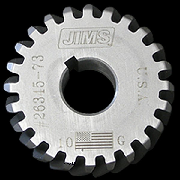 【メーカー在庫あり】 ジムズ JIMS オイルポンプドライブギア 24T 54年以降 シングルカムBigTwin 26345-73 JP店