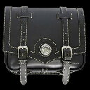 【メーカー在庫あり】 ラフテール Rough Tail シャーマンサドルバッグ S ブラック NEO-SHA-SB-BKBK-S JP店